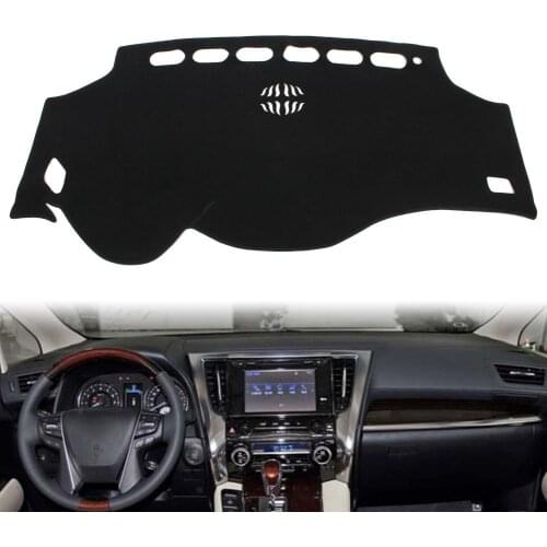 Car Dash Mat Dashboard Cover Dashmat For Toyota Alphard 2008-2017 LHD