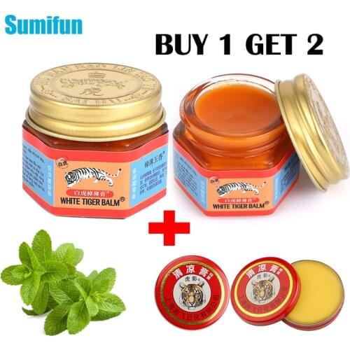 Buy 1 get 2! Tiger Balm Ointment Insect Bite Strength Pain Muscle Relieving Arthritis Joint Body Pain Painkiller Cooling Oil 15g