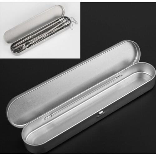 Metal Fishing Slingshot Case Fish Dart Arrow Box Arrow Heads Fishing Catapult Case Fishing Tool Broadheads Box