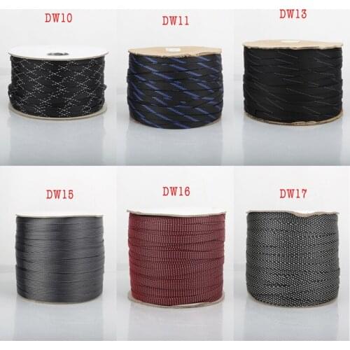 New Audiocrast 16MM Nylon Mesh Braided Sleeving For DIY Power Cord Cable Sleeves Tube Speaker cable Audio cable Nylon Sleeve