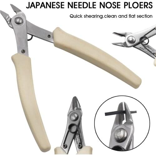 1 PCS Needle Nose Pliers with Sharp Blade Steel Professional Cutting Pliers Tools for Repairing Jewelry Making Fishing