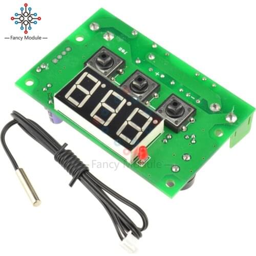 Temperature Controller Control Switch 12V Thermostat Relay Sensor -50-110C W1301