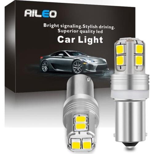 High Power Canbus Error Free BA9S T4W BAX9S H6W BAY9S H21W LED Reverse Parking Side Light License Plate Lights White yellow blue