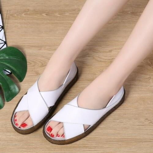 4 Colors Large Size 44 Dual Purpose Womens Sandals Summer Outdoor Cool Soft and Comfortable Casual Shoes Indoor Female Slippers