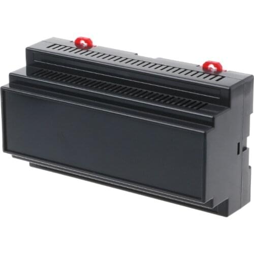 158x88x59mm ABS Plastic Box Enclosure Electronics Industrial Rail Project Case