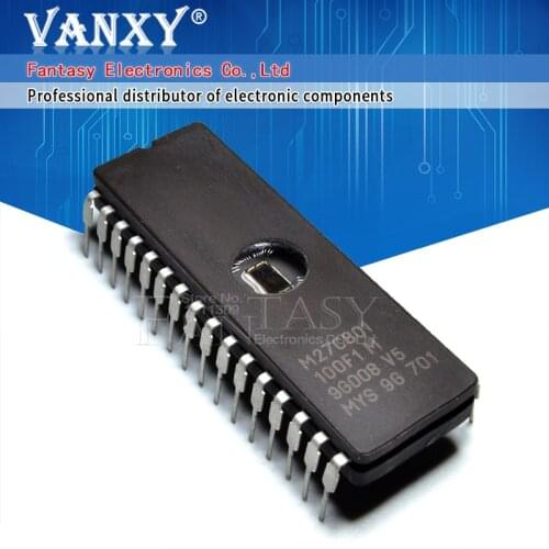 2PCS M27C801-100F1 M27C801 27C801 CDIP-32 free shiiping
