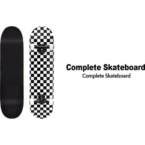 31 inch maple concave board beginner four-wheel skateboard brush street highway adult double tilt 3108 skateboard