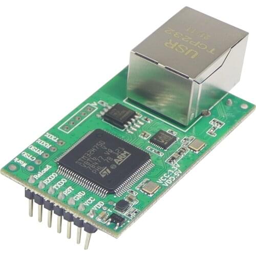 USR-TCP232-E2 Pin Type Serial UART TTL to LAN Ethernet Module 2 serial ports
