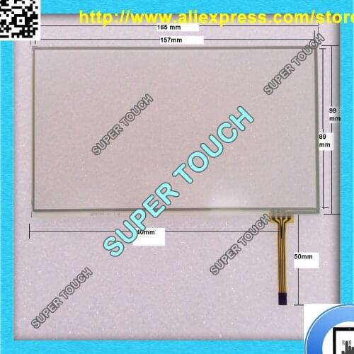 ZhiYuSun 7 touch screen 165 X 99 mm 7 inch gps touch screen Gps TouchScreen Resistive Touch Screen Touch Screen Digitizer