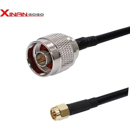 Antenna Connector N Male To SMA Male 1M RG58 RF Coaxial Cable N to SMA