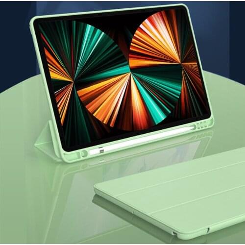 For iPad Air 4 Case for iPad air 2020 Case 10.9 Inch (4th Generation ) Smart Silicone cover with Pencil Holder funda ipad 2020