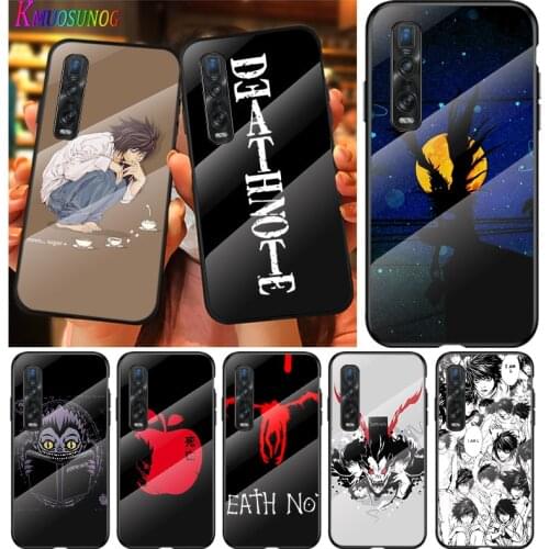 Anime Manga Death Note Ryuk For OPPO A9 2020 A52 Find X2 Lite Realme 7 7i C3 XT 6 5 Pro Tempered Glass Cover Phone Case