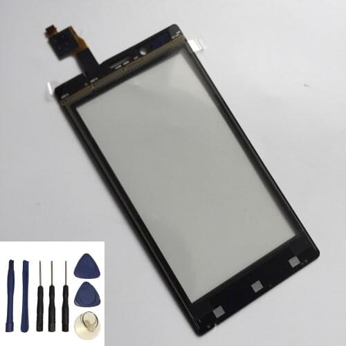 For Sony Xperia J ST26i ST26 Front Touch Screen Glass Digitizer Sensor Touchpad Replacement + Free Tools