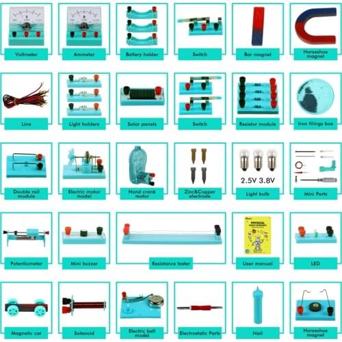 Keywish STEM Experiment Physics Science Educational Diy Electronic Kit Basic Circuit Teaching Hands-on Ability Toy for Kids