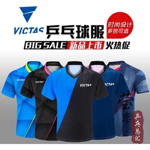 2021 victas japan national team Table tennis clothes sportswear quick dry t-shirt ping pong table tennis racket Sport Jerseys