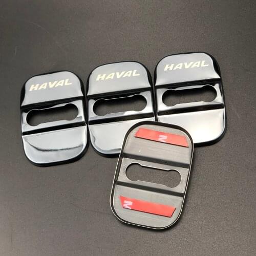 Car Door Lock Buckle Latch Stop Anti Rust Door Lock cover Protect Buckle Cover For Great wall HAVAL H2 H2S H4 H6 H7 H8 H9 2014