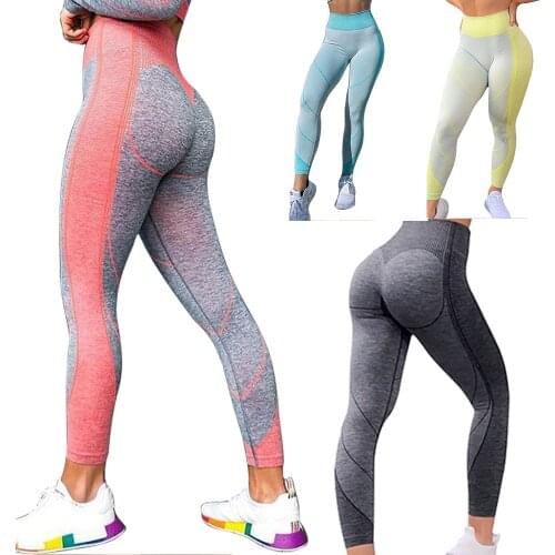 SeamlessYoga Pants Gym Running Leggings Casual Fitness Ladies Workout Long Leggings Sexy Slim Sports Trousers Push Up Sweatpants