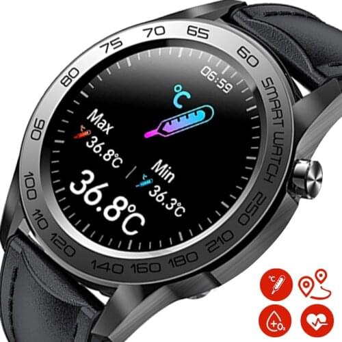 2021 New Bluetooth Sports Smart Watch Men GPS Fitness Tracker Full Touch Smart Bracelet Woman Temperature Smartwatch Android IOS