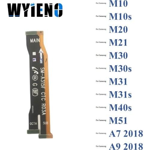 Main Motherboard LCD Display Connector Flex Cable Board For Samsung Galaxy M10 M20 M30 M31 M51 M10s M21 M30s M31s M40s 10pcs/lot