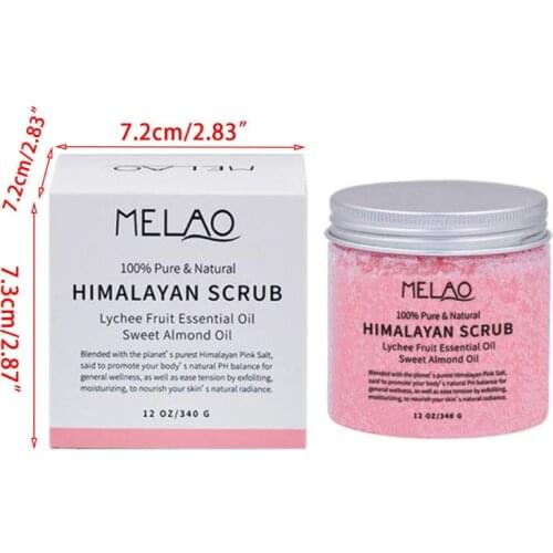 Himalayan Salt Body Scrub Deep Cleansing Ultra-hydrating Exfoliating Lightening Nourishing Skin Care Cream