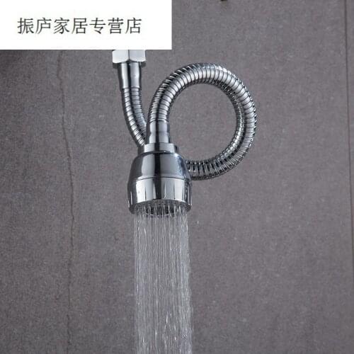 Kitchen faucet lengthened splash-proof extender extra-long extender home stereotyped curved universal rotating faucet nozzle