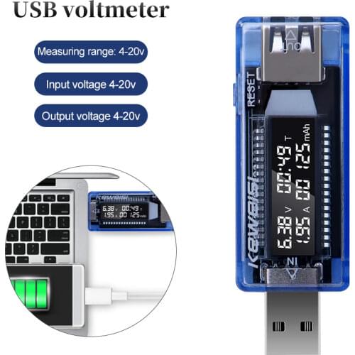 Usb Charger PC Usb Home Car Doctor Mobile Power Detector Battery Tester Voltage Current Meter Detect 20%off