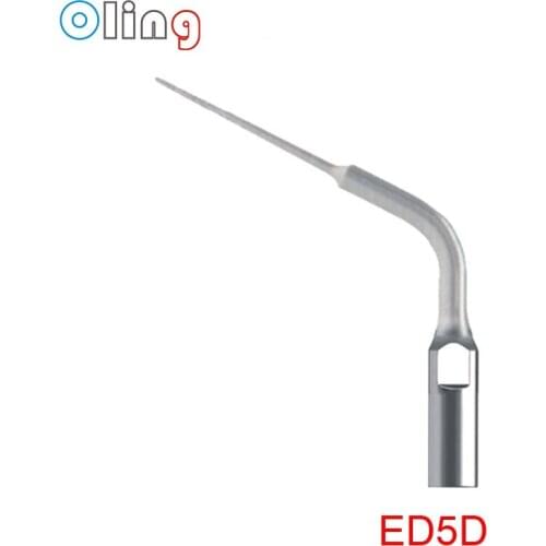 5PCS Dental Ultrasonic Scaler Tips ED5D Dental Endo Scaling Tips Fit SATELEC DTE Dental Scaler Tips