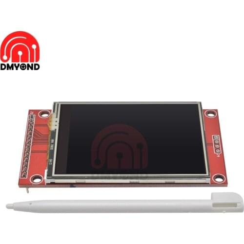 Wholesale 3.3V 240x320 2.4" SPI TFT LCD Touch Panel Serial Port Module with PBC ILI9341 New