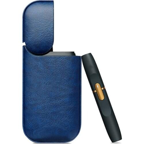 Portable Anti-fall PU Leather Protective Cover Case Bag Carrying Pouch for IQOS 2.4 Plus Electronic Cigarette Vape Accessories