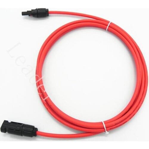 SOLAR 3 Metre SOLAR PANEL CABLE 12AWG DOUBLE INSATED & 1PAIR CONNECTORS PV FOR SOLAR Cable LJ0164