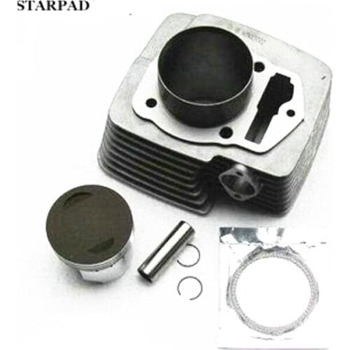 STARPAD Free shipping,FOR Zongshen engine cb250 cylinder sets 69 gty250 cylinder sets zongshen 250 piston ring
