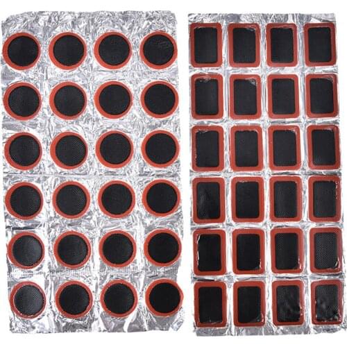 24PCS 25mm Round Rubber Bicycle Tire Patch Cycle Repair Tools Cycling Bike Tire Tyre Inner Tube Puncture