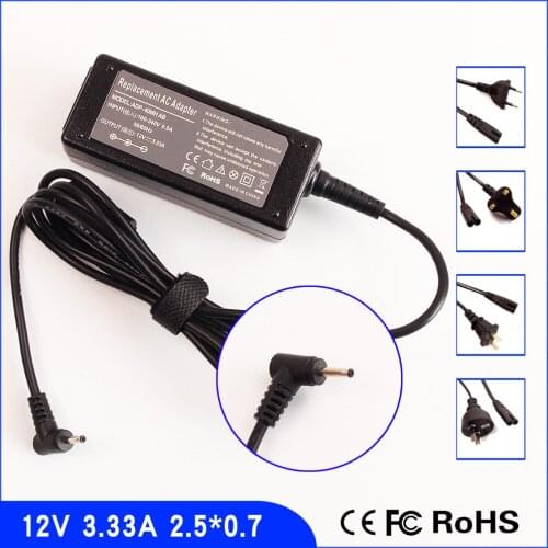 12V 3.33A Ac Adapter Power Charger for Samsung Chromebook XE303C12-A01 XE303C12-A01UK XE700T1C-A03US XE700T1C-A04US Laptop