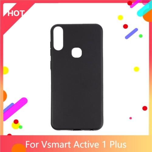 Active 1 Plus Case Matte Soft Silicone TPU Back Cover For Vsmart Active 1 Plus Phone Case Slim shockproof