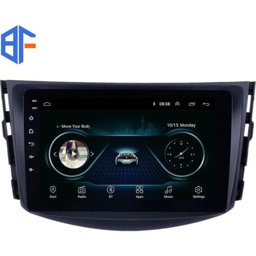 BF 16GB For Toyota RAV4 2009 2010 2011 2012 2013 Android 9.0 AM/FM RDS Radio Bluetooth GPS Navigation Car Radio Stereo