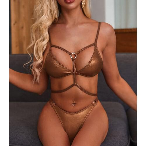 Bikini Female Micro Swimsuit Women Swimwear Two-pieces Bikini set Brazilian Bather High Leg Cut Bathing Suit