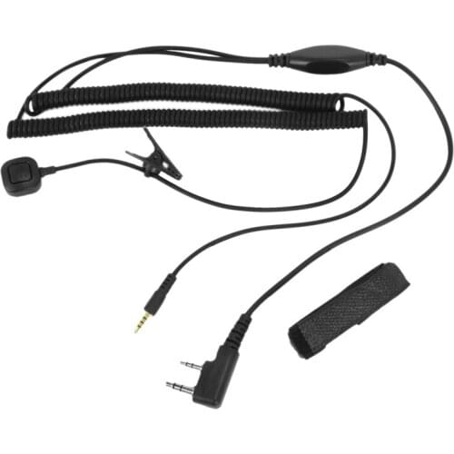 V3 V6 V8 V1098a V5s Bluetooth Helmet Headset Special Connecting Cable for Kenwood Baofeng UV-5R UV-82 GT-3 Two Way Radio