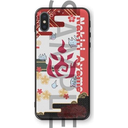 Hololive Peripheral Vtuber Youtuber Impression Pattern IPhone Case Android Phone Case Inugami Korone Nakiri Ayame Customized