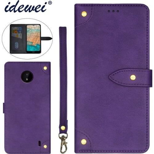 Applicable to Nokia C20 mobile phone case fold bracket function protection leather case phone case funda capa co