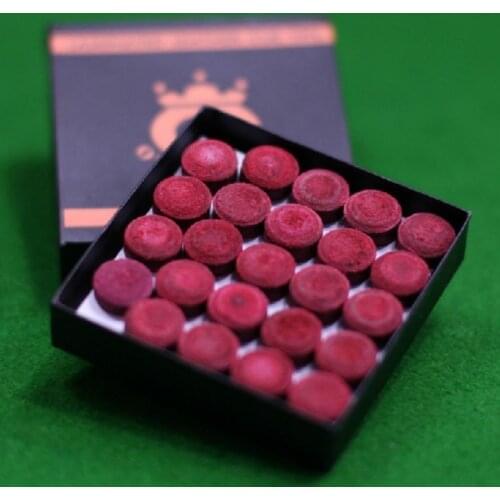 One Piece Red Omin Snooker Cue Tip 10mm Snooker Tip