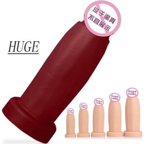 Huge Anal Plug Realistic Dildo bdsm Toy Sex Toys G-Spot Stimulate For Adult Games Butt Plug Anal Dilator Vaginal Balls Sex Toy