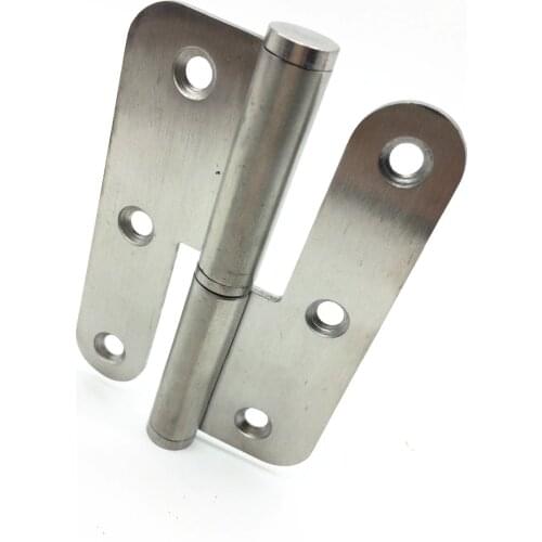 UNLOCKS 4 inches Door Hardware Door Hinge Material SS 1 piece (90mm*65mm *2.5 mm)