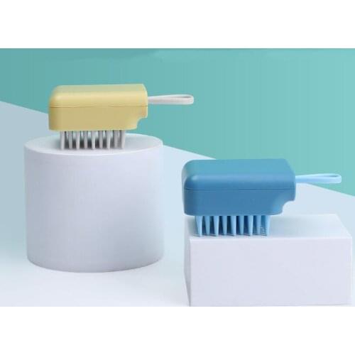 Pet Bath Brush Cat Massage Comb Dog Hair Cleaning Comb Pet Cleaning Beauty Brush Dandruff Hair Ball Cleaning TPR Soft Comb Teeth