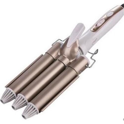 High Quality Professional 110-220V Hair Curling Iron Ceramic Triple Barrel Hair Curler Hair Waver Styling Tools Hair Styler
