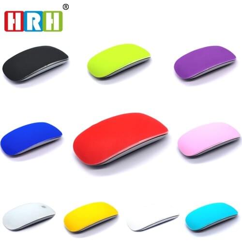 HRH Silicone Mouse Skin Mouse Cover For Apple Macbook Air Pro 11 12 13 15 Protector film Magic Mouse For Mac magic mouse cover