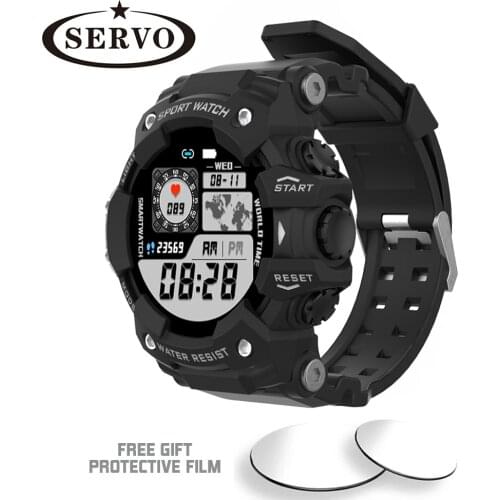 SERVO 2021 New Waterproof Large Capacity Battery Smart Watch Sports Fitness Call information reminder Custom dial Men Smartwatch