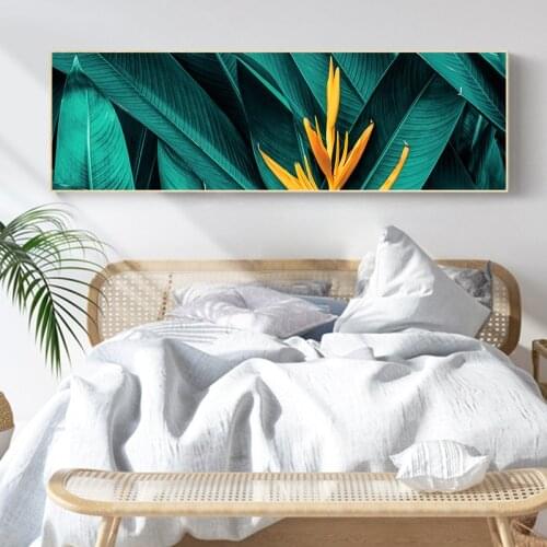 Modern Diverse Leaves Posters and Prints Still Life Oil Painting on Canvas Cuadros Pictures on the Wall Art for Living Room
