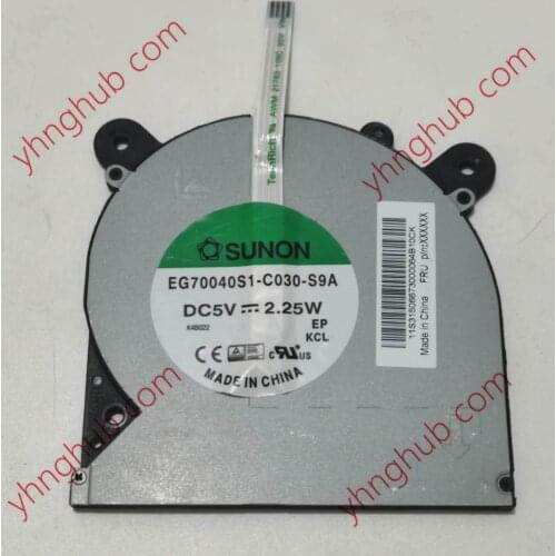 SUNON EG70040S1-C030-S9A Server Laptop Cooling Fan DC 5V 2.25W