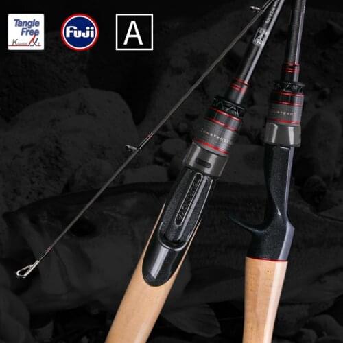 TSURINOYA ELITE III High Sensitivity Fishing Rod 2.28m 2.36m Bass Rod Fast Action FUJI Guide Casting Spinning Carbon Bass Rod