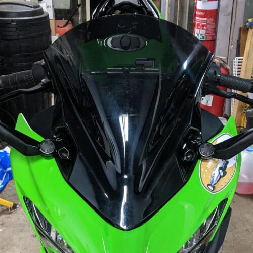 Motorcycle Windshield Windscreen for Kawasaki Ninja 400 250 2018 2019 2020 Ninja400 Fairing Cover protection Wind Deflectors New